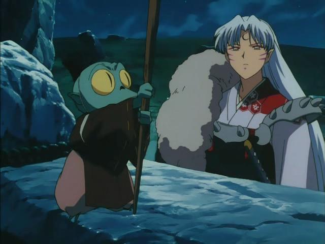 Otaku Gallery  / Anime e Manga / Inu-Yasha / Screen Shots / Episodi / 005 - Sesshomaru, il glaciale principe dei demoni / 025.jpg